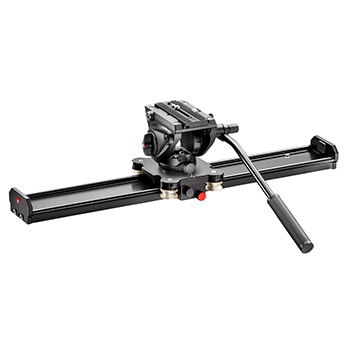 Manfrotto Camera Slider 60cm with MVH500AH Fluid Head