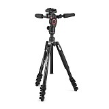 Manfrotto Befree 3Way Live Adv Al Lev Black <i>** ΠΡΟΣΦΟΡΑ ΣΕ 36 ΑΤΟΚΕΣ ΔΟΣΕΙΣ</i> 