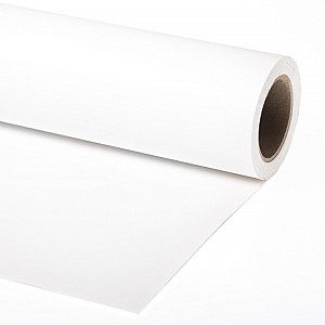Manfrotto 9101 Background Paper 1.35x11m Super white