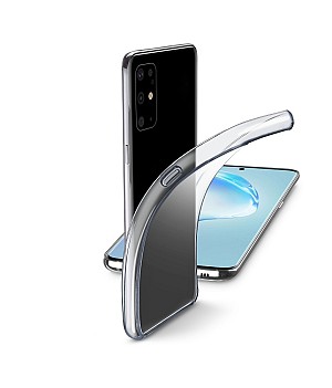 Cellular Line Fine Back Cover Silicone for Samsung S20+ transparent