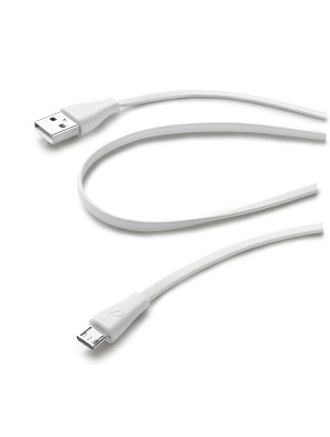 Cellular Line Power Cable USB to micro USB 1m white