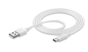 Cellular Line Power Cable USB-A to USB-C 1.2m white