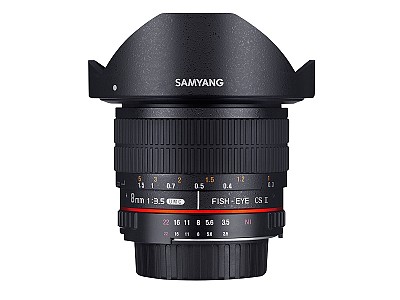 Samyang 8mm f/3.5 Aspherical UMC Fish-eye CS II Sony E