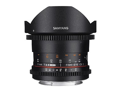 Samyang 8mm T/3.8 UMC Fish-eye CS II Sony