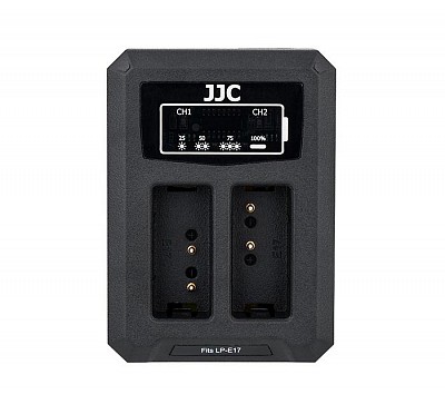 JJC DCH-LPE17 USB Dual Battery Charger