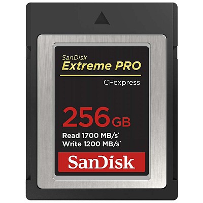 SanDisk Extreme PRO CFexpress Type B 256GB 1200MB/s