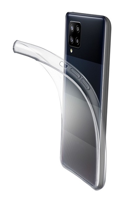Cellular Line Fine Back Cover Silicone for Samsung A43 transparent