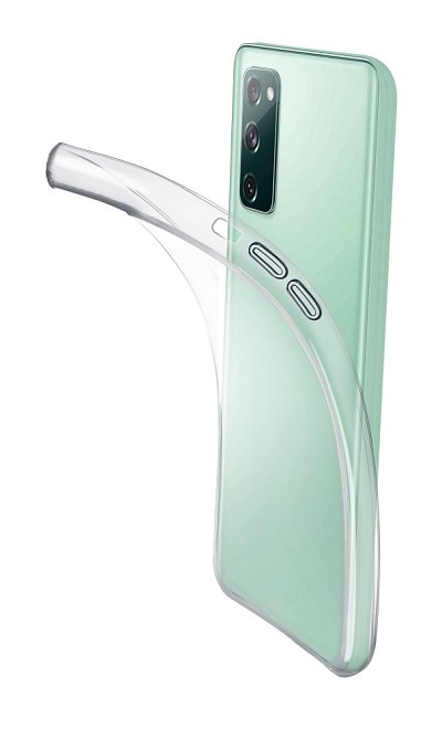 Cellular Line Fine Back Cover Silicone for Samsung S20 FE transparent