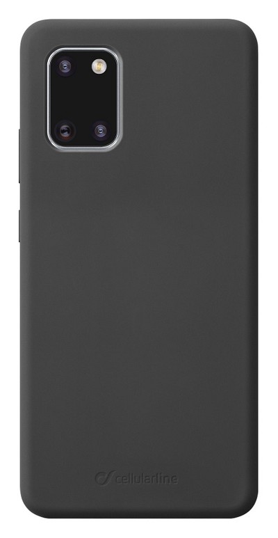 Cellular Line Sensation Back Cover Silicone for Samsung Galaxy A91 black