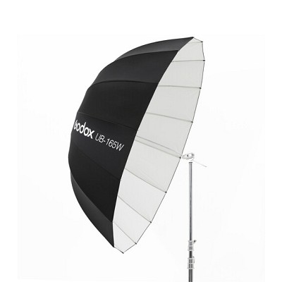 Godox UB165W Parabolic Reflector Umbrella White/Black 165cm