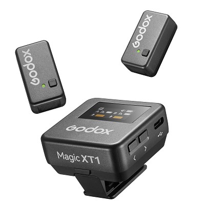 Godox Magic XT1 2.4Ghz Wireless microphone system (2Tx + 1Rx)