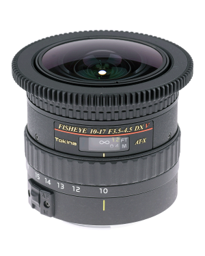 Tokina AT-X 10-17mm f/3.5-4.5 DX NH Fisheye Canon EF Video