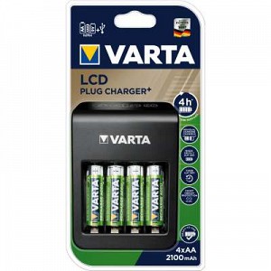 VARTA LCD Plug Charger 1x4