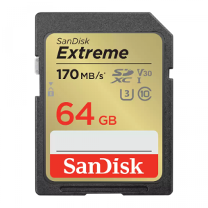 SanDisk Extreme SDXC 64GB 170MB/s UHS-I