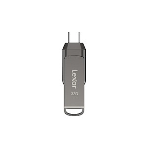 Lexar JumpDrive Dual Drive D400 32GB USB 3.1 Type-C