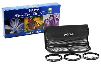 Hoya Close Up Lens Set II (+1+2+4) HMC 55mm