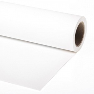 Manfrotto 9001 ackground Paper 2.72x11m Super White